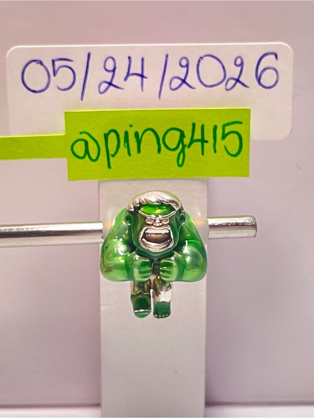 Pandora Marvel Hulk charm